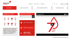 Desktop Screenshot of blodtjanst.fi